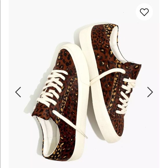 Madewell Shoes - Madewell Sneakers in Painted Leopard Size 8